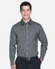 Devon & Jones Men's Crown Collection® Solid Stretch Twill Woven Dress Shirt